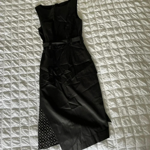 Thomas Wylde black studded carnivore thorn midi dress - Picture 3 of 11